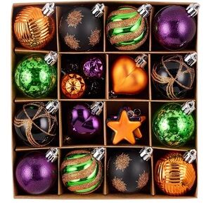 Valery Madelyn Halloween Ornaments Colorful Set